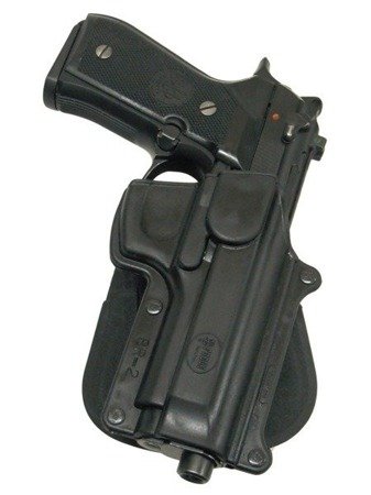 Fobus - Holster for Beretta 92F/96, Taurus 92/99, CZ - Rotating Paddle - Right - BR-2 RT - OWB Holsters
