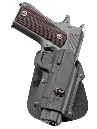 Fobus - Holster for Colt 1911, S&W, FN, Browning - Rotating Paddle - Right - C-21 RT - OWB Holsters