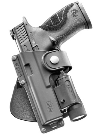 Fobus - Holster for Glock 19, Walther P99, S&W, Ruger - Standard Paddle - Left - EM19 LH - OWB Holsters