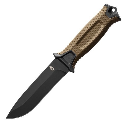 Gerber - Strongarm Coyote Plain Edge Knife - Coyote - 31-003615 - Fixed Blade Knives