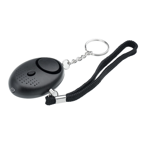 Guard - Scorpion Personal Alarm With LED Flashlight - 120 dB - Black - YC-003-BL - Keychains