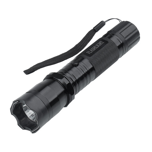 Guard - Tornado Rechargeable LED Flashlight With Stun Gun - 800 000 V - 110 lm - Black - YC-1101 - LED Flashlights