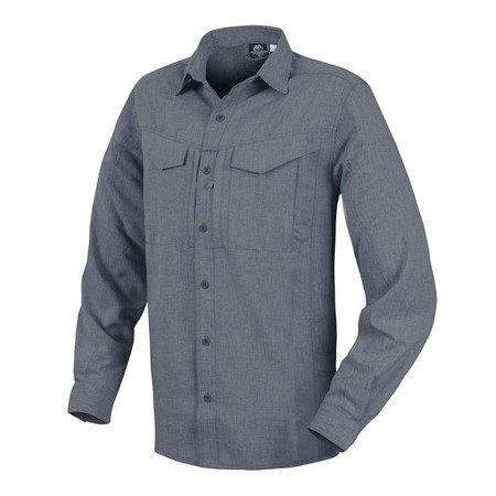 Helikon - Defender Mk2 Gentleman Shirt® - Melange Blue - KO-DGM-PO-6520Y - Shirts & Sweaters