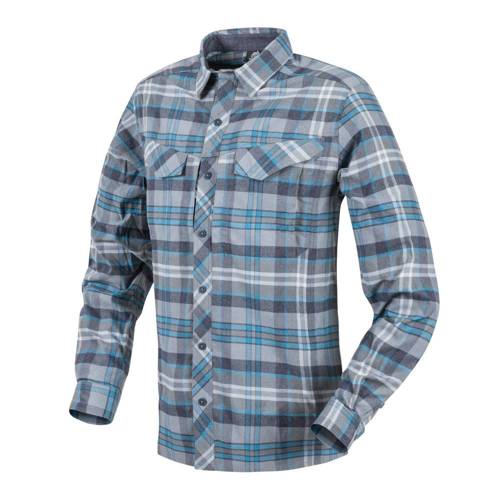 Helikon - Defender Mk2 Pilgrim Shirt® - Blue Plaid - KO-DPG-SR-P6501 - Shirts & Sweaters