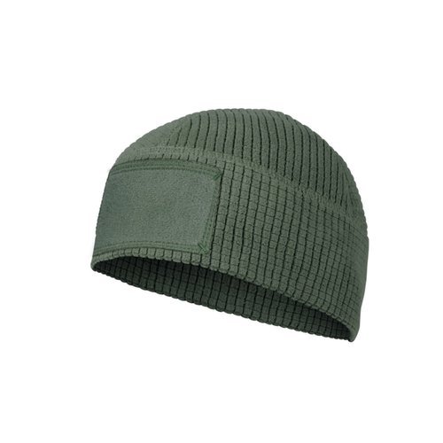 Helikon - Range Beanie® - Grid Fleece - Olive Green - CZ-RBN-FG-02 - Winter Caps