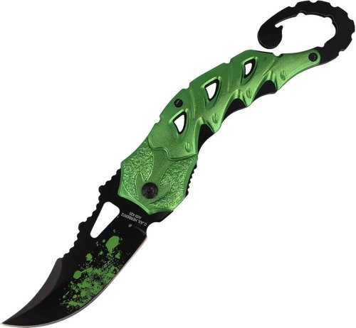 Herbertz Solingen - Folding knife with scorpion motif - 581914 - Folding Blade Knives