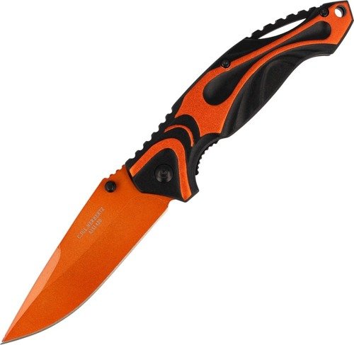 Herbertz Solingen - Knife Orange Clip Point Folder 90 mm - 577012 - Folding Blade Knives