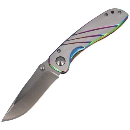 Herbertz Solingen - Rainbow Recurve Folder Knife - 200011 - Folding Blade Knives