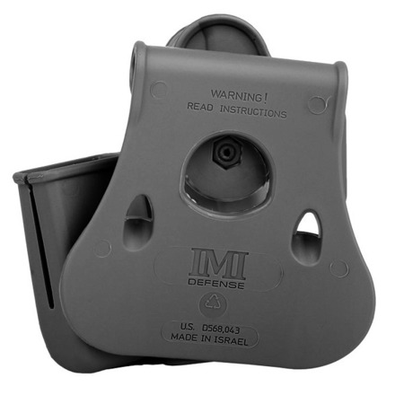 IMI Defense - Roto Paddle Holster Level 2 with Mag Pouch - Glock 17/19/22/23/31/32/36 - IMI-Z1023 - OWB Holsters