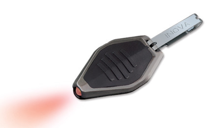 INOVA - Microlight - Black - Red LED - BB-R - Keychains