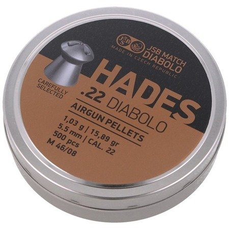 JSB - Diabolo Hades - .22 / 5.5 mm - 500 pcs - 546290-500 - Diabolo