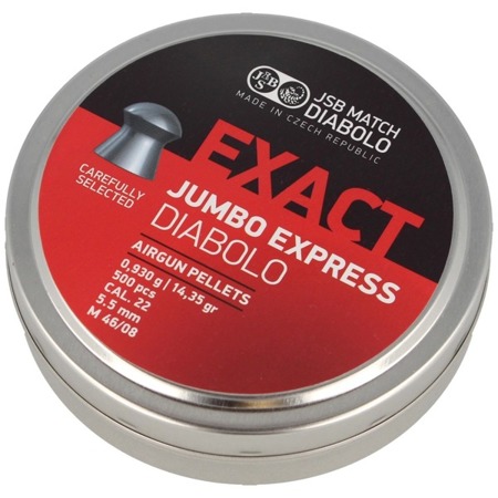 JSB - Exact Jumbo Express Pellets 5.52mm - 500 - 546277-500 - Diabolo