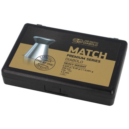 JSB - Match Premium Heavy Pellets - 4.51mm - 200 pcs - 1026-200 - Diabolo