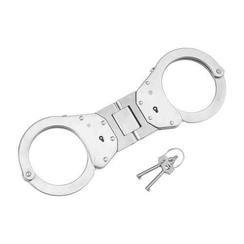 KELMET Hinged handcuffs KM 2500 Steel Double Lock best price