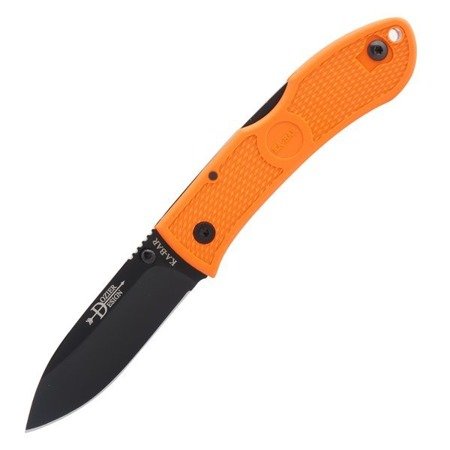 Ka-Bar 4062BO - Dozier Folding Hunter Knife - Orange - Folding Blade Knives