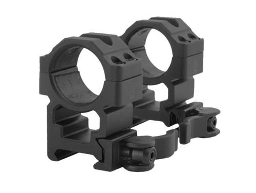 Leapers - Two-piece Scope Mount UTG® Max Strength - High - Weaver / Picatinny - 1'' Tube - RQ2W1204  - Mounting Rings