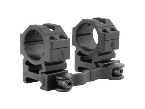 Leapers - Two-piece Scope Mount UTG® Max Strength - Medium - Weaver / Picatinny - 1'' Tube - RQ2W1154  - Mounting Rings