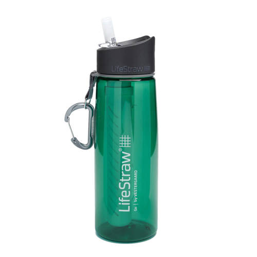 LifeStraw - Go water filter bottle - 0.65 L - Green - Gift Idea up to €75