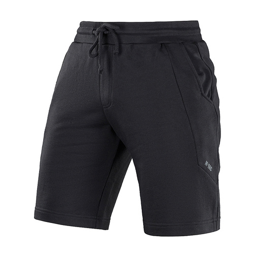 M-Tac - Casual Fit Cotton Shorts - Black - 20077002 
