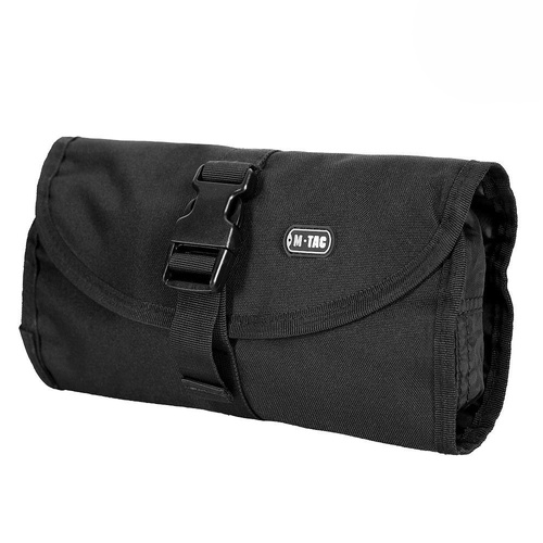 M-Tac - Military Wash Bag - Black - 10062002 - Side Pockets & Organizers
