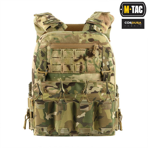 MTac Plate Carrier Cuirass QRS XL Tactical Vest Multicam