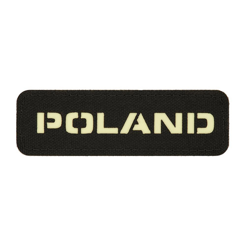 M-Tac - Poland patch - Fluorescent - Black - 51003202 - Flags