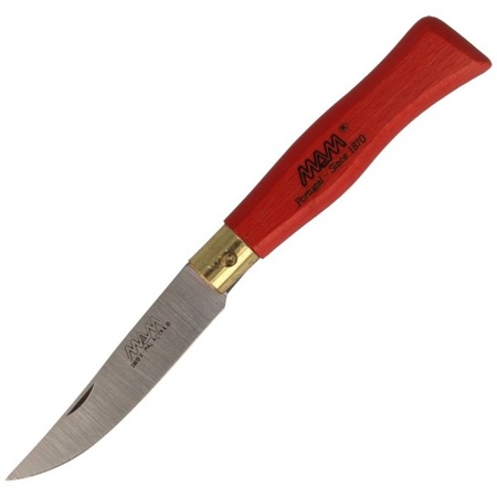 MAM - Douro Pocket Knife - Red Beech Wood 75mm - 2005-RD - Folding Blade Knives