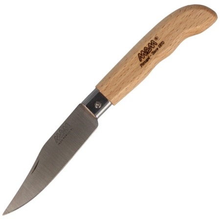 MAM - Sportive Pocket Knife - Light Beech Wood 83mm - 2045-LW - Folding Blade Knives