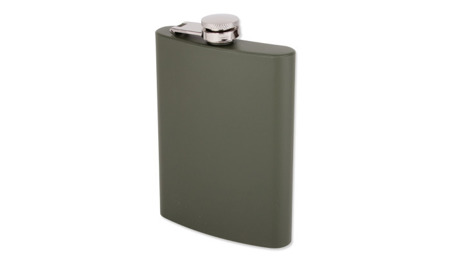 MFH - Stainless Steel Flask - 225 ml - Olive - 33275A - Gift Idea up to €12.5