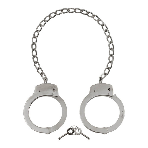 MFH Steel leg cuffs Double locking 29493 best price check