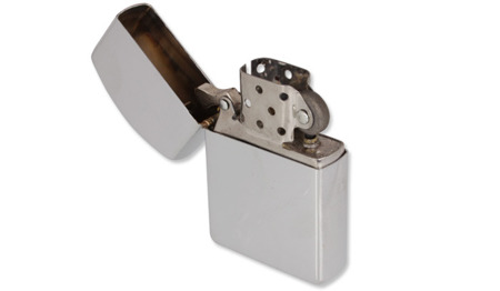 MFH - Windproof Lighter - Chrome Polished - 24073Q - Fire Starters