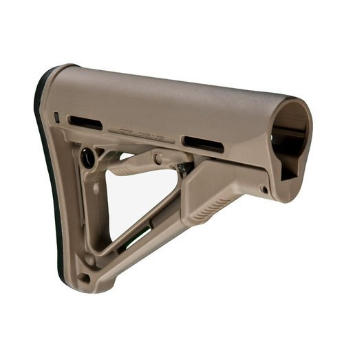 Magpul - CTR™ Carbine Stock for AR-15 / M4 - Mil-Spec - Flat Dark Earth - MAG310-FDE - AR Platform