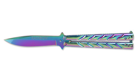 Martinez Albainox - Butterfly Rainbow - 02103 - Folding Blade Knives