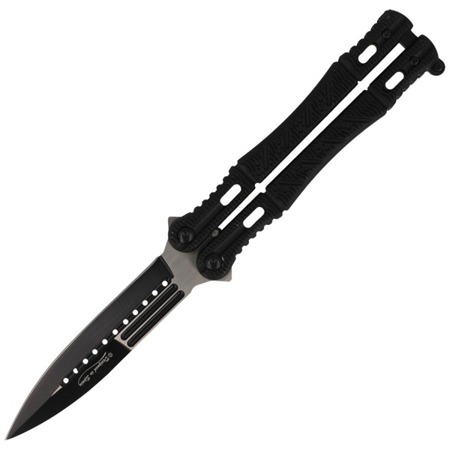 Martinez Albainox - Folding Knife Balisong Black - 02099 - Folding Blade Knives