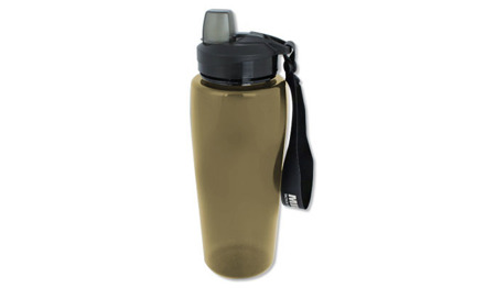 Mil-Tec - Drinking Bottle - 600 ml - Transparent Coyote - 14519705 - Water Containers & Canteens