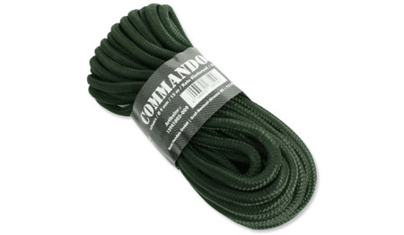 Mil-Tec - Rope 9mm - 15m - 740kg - Green - 15941001-009 - Ropes & Straps