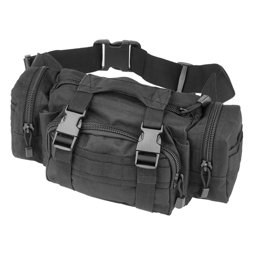 Mil-Tec - TOPS Waist Pack - Black - 13510002 - Leg & Waist Bags