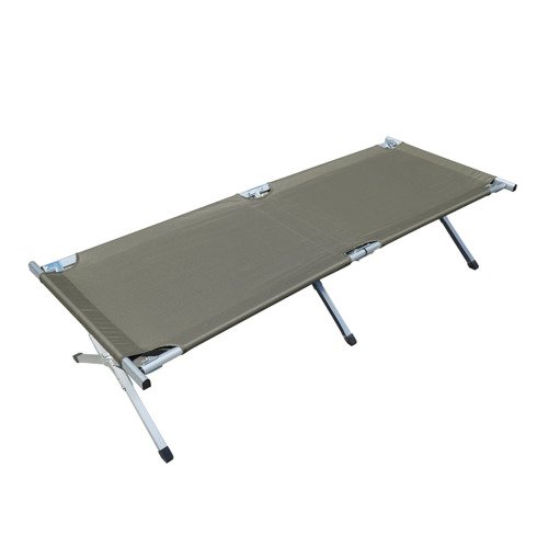 Mil-Tec - US Aluminum Folding Bed - 200 x 65 cm - 160 kg - 14401000 - Sleeping Bags & Pads
