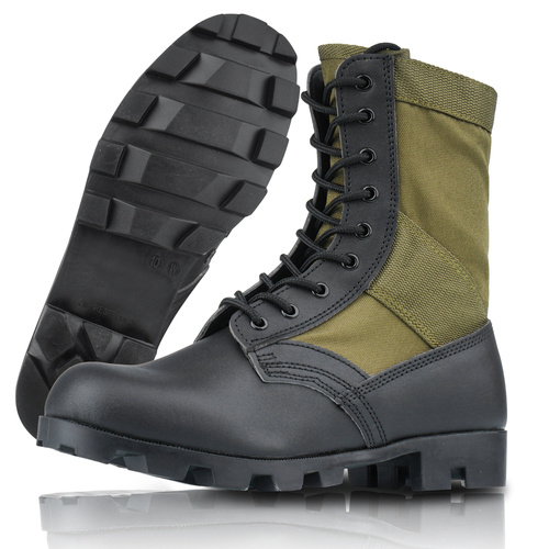 Mil-Tec - US Jungle Military Boots - OD Green - 12826001 - Military Boots