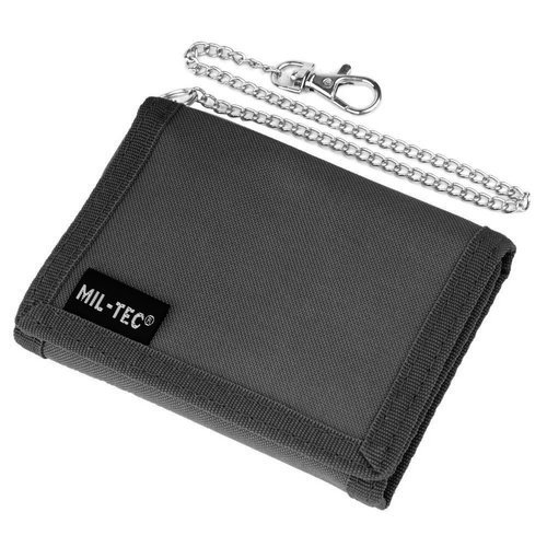 Mil-Tec - Wallet with chain - Black - 15811002 - Wallets