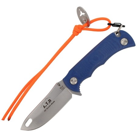 Muela - All Terrian Blade Knife Micarta Blue - ATB-9BL