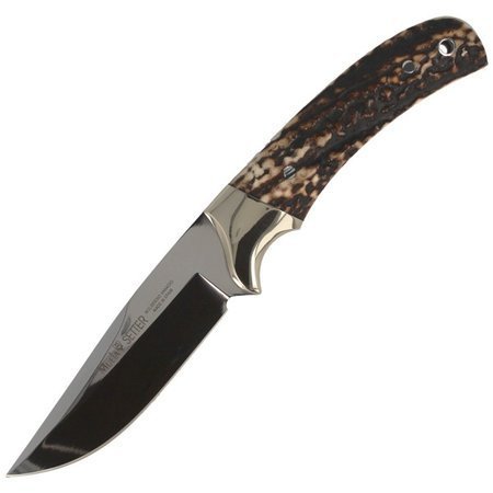 Muela - Full Tang Knife with Dear Stag - SETTER-11A - Fixed Blade Knives