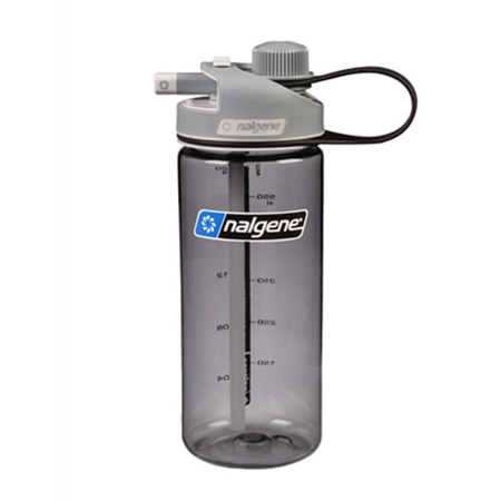 Nalgene - 20oz MultiDrink Bottle - 63 mm Cap - 0,68L - Grey - Water Containers & Canteens