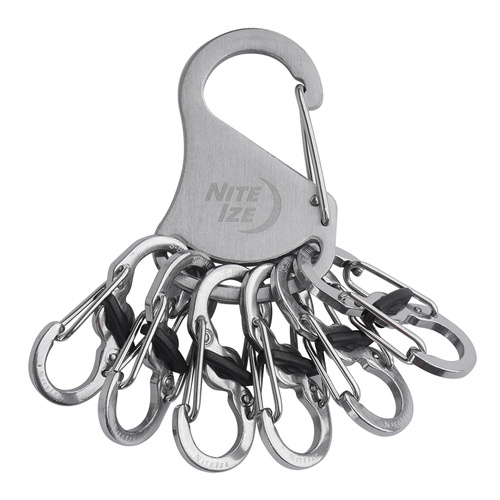 Nite Ize - S-Biner KeyRack Locker - Stainless - KLK-11-R3 - Gift Idea up to €12.5