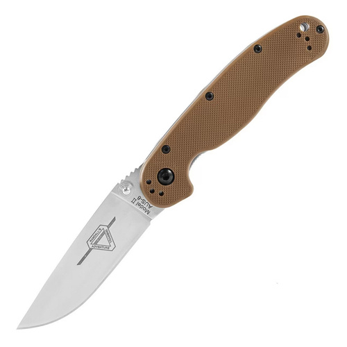 Ontario - Folding Knife RAT II - Liner Lock - Coyote - 8860CB - Folding Blade Knives