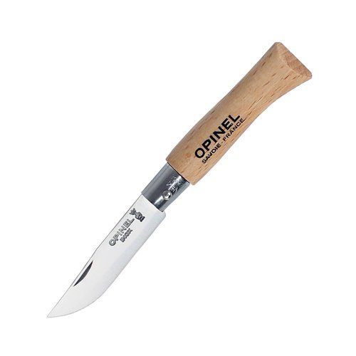 Opinel - Knife N°4 VRI - Inox - 121040 - Folding Blade Knives