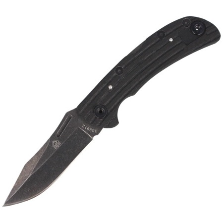 Puma - Knife Solingen Stonewash Clip Point Folder - 332912 - Folding Blade Knives