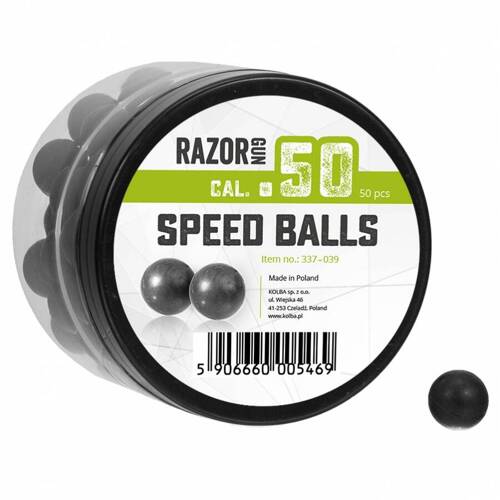 RazorGun - Rubber Bullets RAM .50 for Umarex HDR50 / HDP50 - 50 pcs - 337-039 - Defense Training Markers