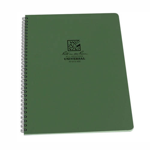 Rite in the Rain - All-Weather Notebook - 8 1/2 x 11" - 973-MX - Oliv - Notebooks & Accessories