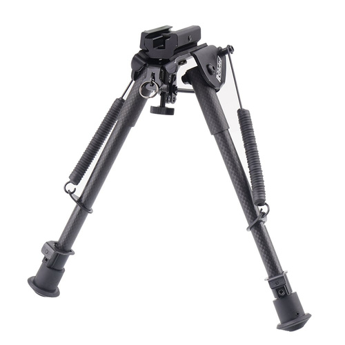 Rokstad Carbon Fiber Spring Bipod NonSwivel 230345 mm Harris